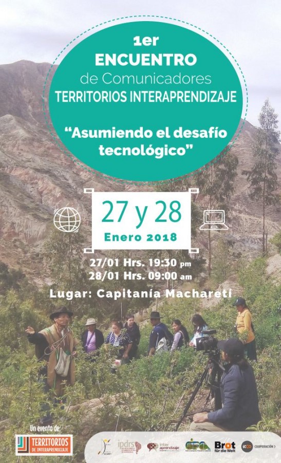 En miras al Primer Encuentro de comunicadores digitales de Territorios de Interaprendizaje