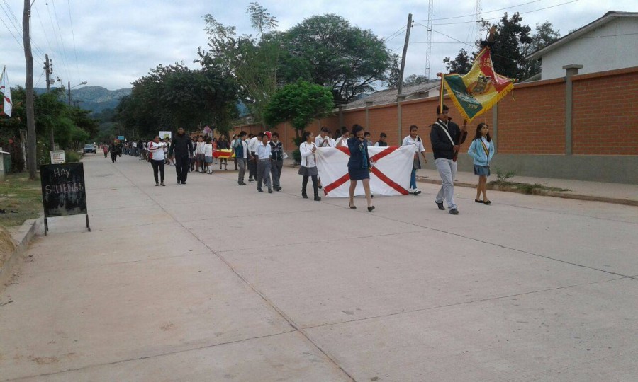 Desfiles y marchas por el 24 de mayo 