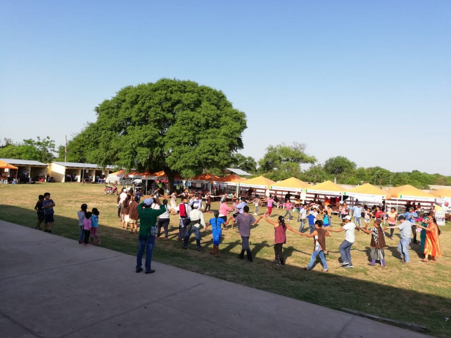 XII FERIA DE LA CAPITANIA ZONA MACHARETI , INTEGRANDO HERMANDAD CON NUESTRA CULTURA GUARANI.