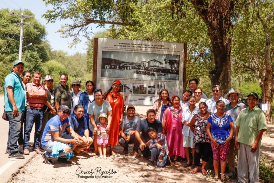 Vestigios de la Misión de San Francisco son señalizados en la comunidad Guaraní de San Antonio, Villa Montes 