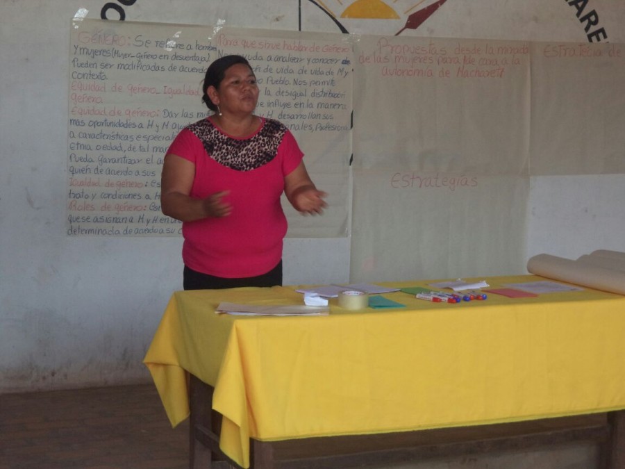 La mujeres de la nación guaraní son tomadas en cuenta para la elaboración del estatuto de Macharetí