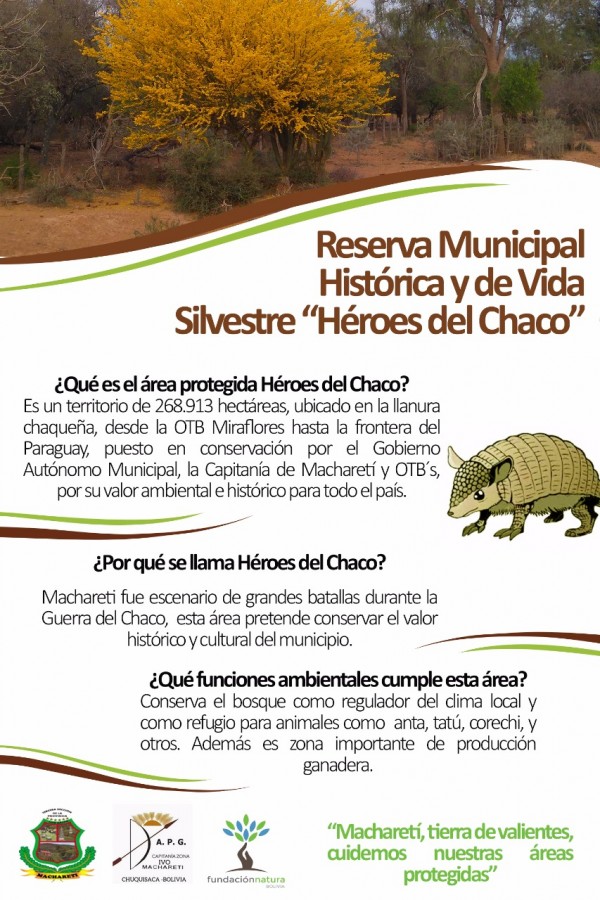Reserva Municipal Histórica  y de Vida Silvestre ´´Héroes del Chaco´´