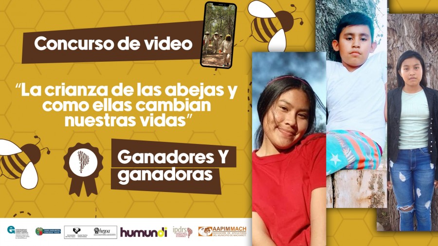 El IPDRS premió a los ganadores del concurso audiovisual “La crianza de las abejas y cómo ellas cambian nuestras vidas” del municipio de Tentamí, Tatí y Macharetí